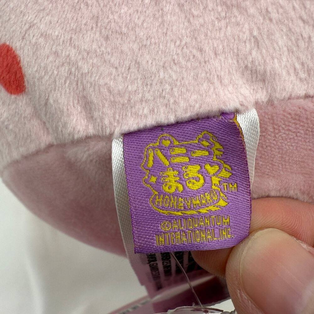 Honeymaru Strawberry Bunny Bubble Tea Plush Pink Kawaii NWT 15” - Picture 5 of 10